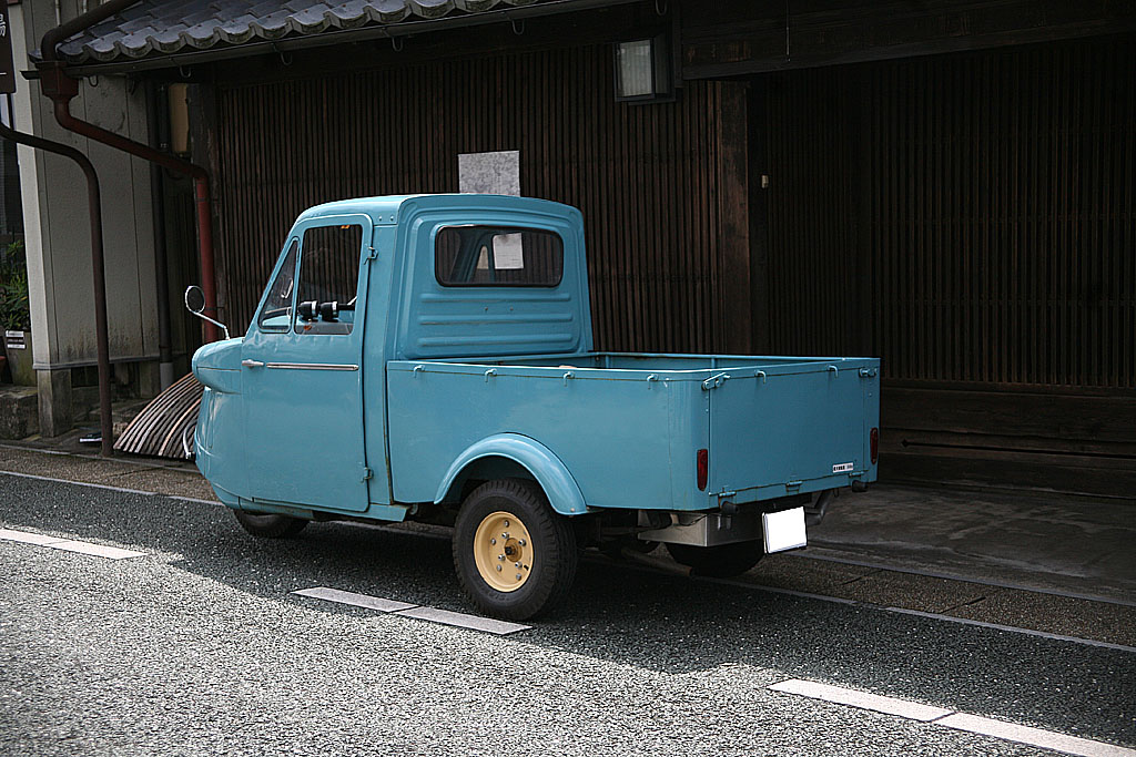 旧車レトロ☆ダイハツミゼットMP5☆2スト□オート三輪3速MT 現状渡し